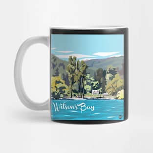 Wilson's Bay, Queenstown by Ira Mitchell-Kirk Mug